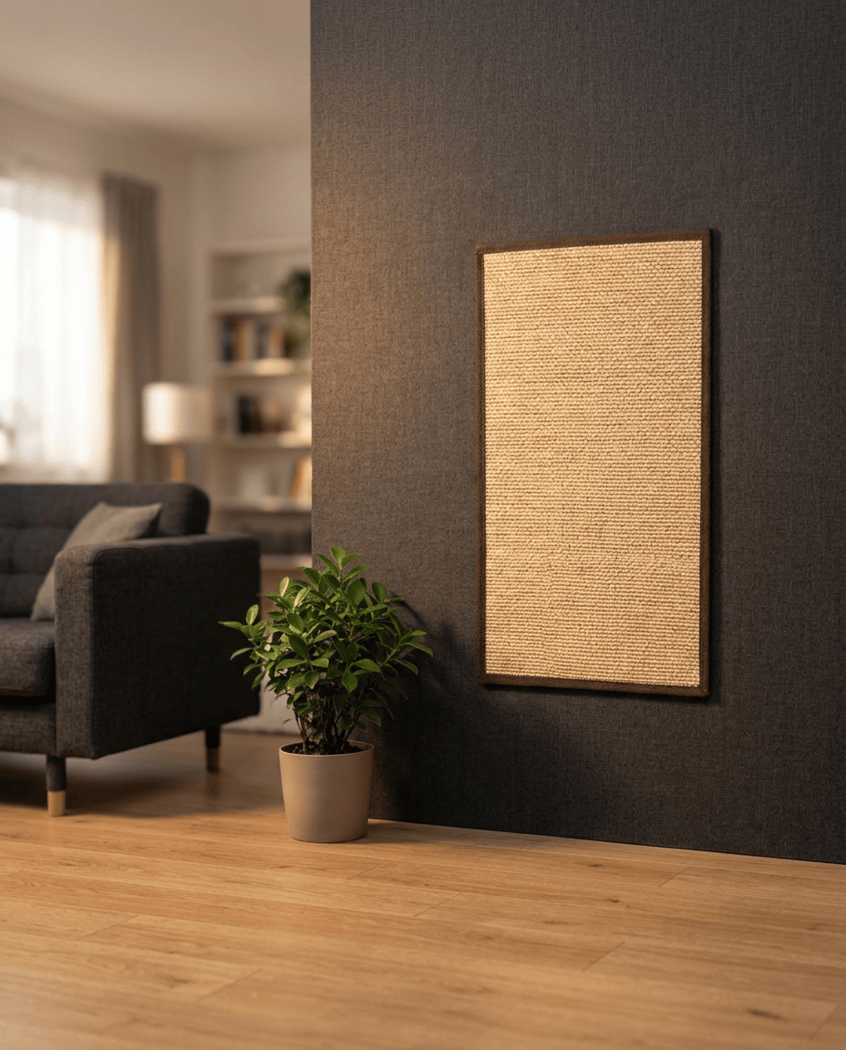 Griffoir Mural en Sisal pour Chat | Design et Gain de Place