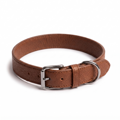 Collier en Cuir Réglable pour Chien | Confort et Élégance