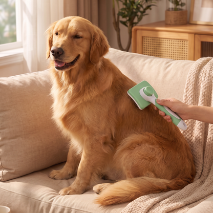 Utilisation sur golden retriever